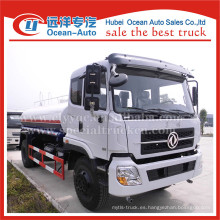 Dongfeng mano izquierda 10ton camión cisterna de transporte de agua para la venta
